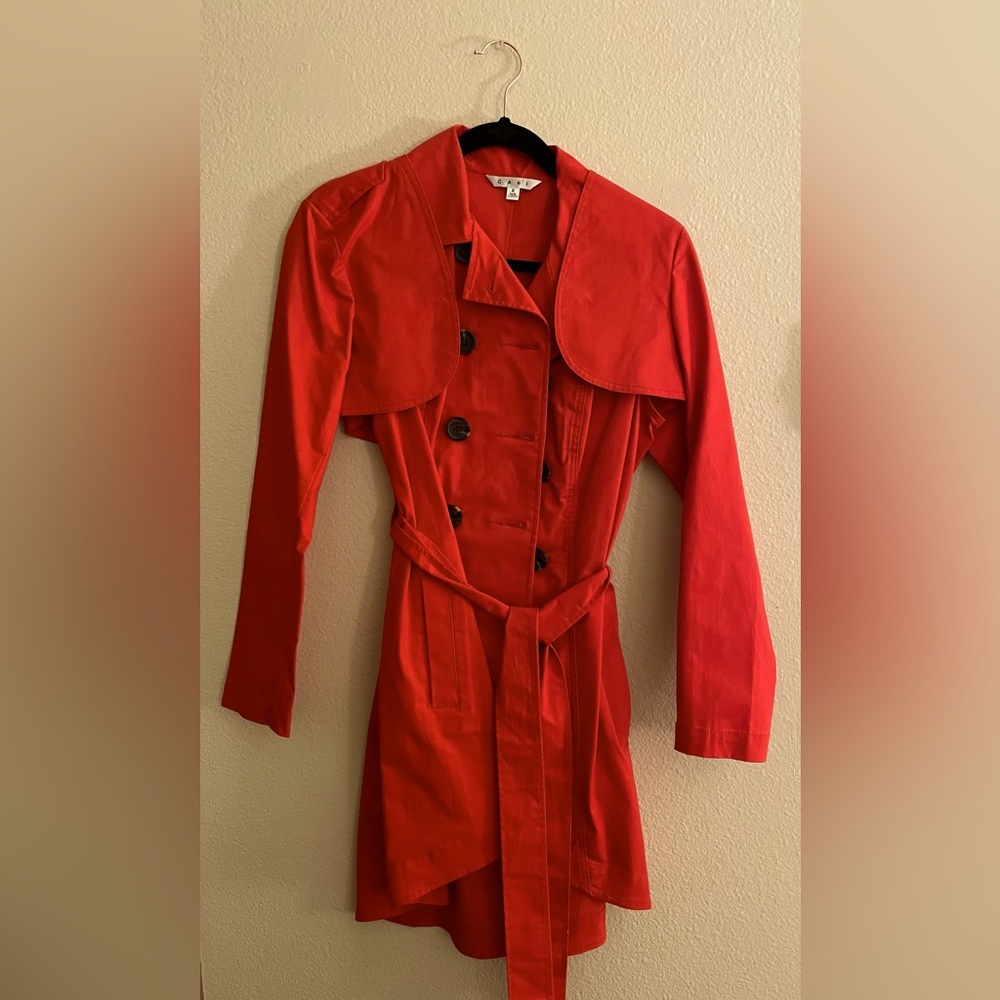 Cabi 3 in 1 jacket, dress, crop coat. Never worn size 2